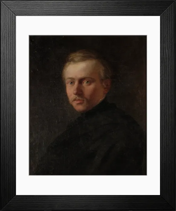 Framed Print : Portrait of the Architect Ivan Gornostayev (1821-1874). Artist: De Ladvez (Deladvez), Stepan (1817-1855) Framed Print : Portrait of the Architect Ivan Gornostayev (1821-1874). Artist: De Ladvez (Deladvez), Stepan (1817-1855)