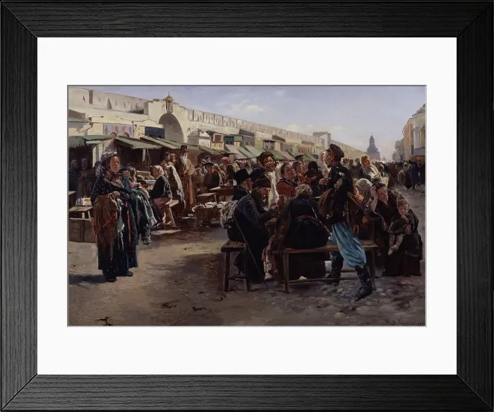Framed Print : Midday. Artist: Makovsky, Vladimir Yegorovich (1846-1920) Framed Print : Midday. Artist: Makovsky, Vladimir Yegorovich (1846-1920)