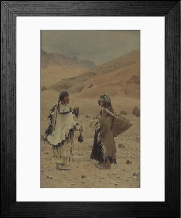 Framed Print : West Tibetans. Artist: Vereshchagin, Vasili Vasilyevich (1842-1904) Framed Print : West Tibetans. Artist: Vereshchagin, Vasili Vasilyevich (1842-1904)
