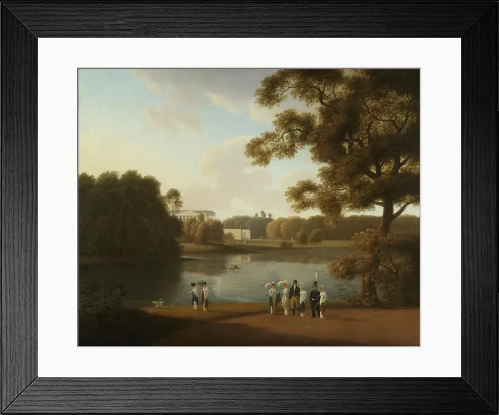 Framed Print : View of the Cameron Gallery in Tsarskoye Selo, 1815. Artist: Martynov, Andrei Yefimovich (1768-1826) Framed Print : View of the Cameron Gallery in Tsarskoye Selo, 1815. Artist: Martynov, Andrei Yefimovich (1768-1826)