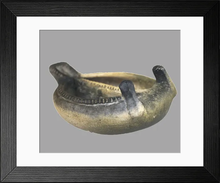 Framed Print : Zoomorphic Bowl, 3800-3600 BC. Artist: Prehistoric Russian Culture Framed Print : Zoomorphic Bowl, 3800-3600 BC. Artist: Prehistoric Russian Culture