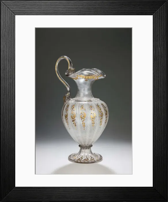 Framed Print : Pitcher, Mid of 16th cen. Artist: West European Applied Art Framed Print : Pitcher, Mid of 16th cen. Artist: West European Applied Art