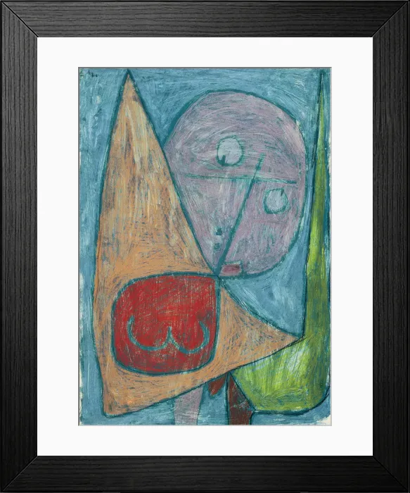 Framed Print : Angel, still female (Engel, noch weiblich), 1939. Artist: Klee, Paul (1879-1940) Framed Print : Angel, still female (Engel, noch weiblich), 1939. Artist: Klee, Paul (1879-1940)