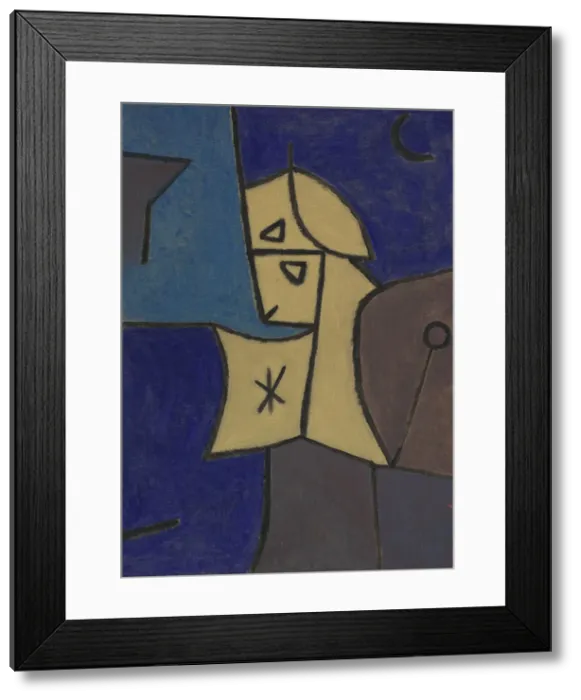 Framed Print : High Guardian (Hoher Wachter), 1940. Artist: Klee, Paul (1879-1940) Framed Print : High Guardian (Hoher Wachter), 1940. Artist: Klee, Paul (1879-1940)