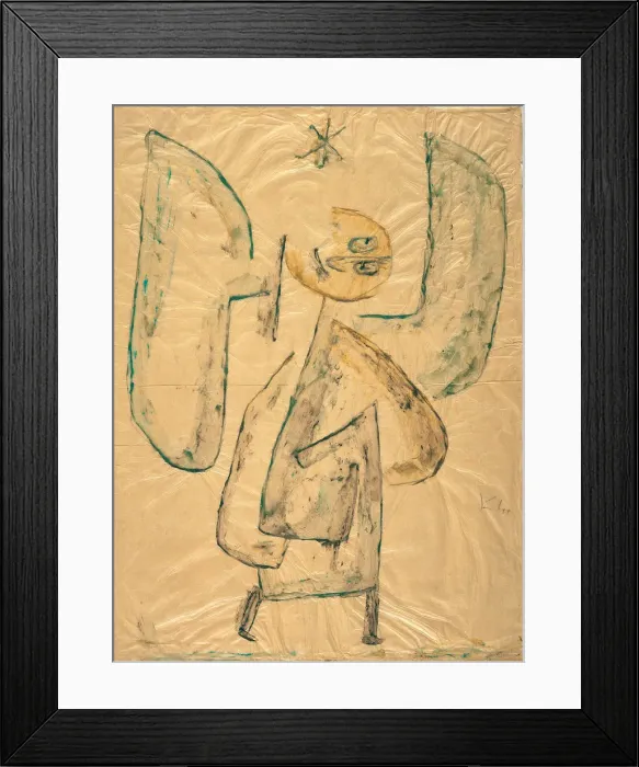 Framed Print : Angel of the star (Engel vom Stern), 1939. Artist: Klee, Paul (1879-1940) Framed Print : Angel of the star (Engel vom Stern), 1939. Artist: Klee, Paul (1879-1940)