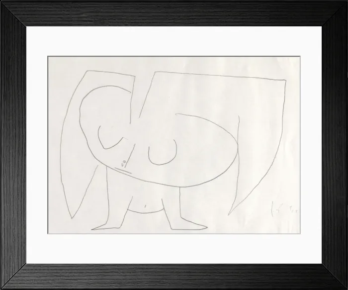 Framed Print : More bird (Mehr Vogel), 1939. Artist: Klee, Paul (1879-1940) Framed Print : More bird (Mehr Vogel), 1939. Artist: Klee, Paul (1879-1940)