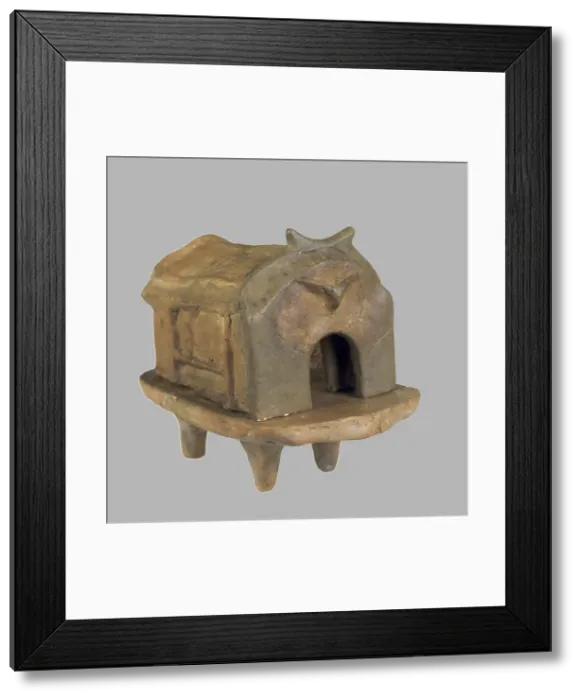 Framed Print : Temple Model, 3800-3600 BC. Artist: Prehistoric Russian Culture Framed Print : Temple Model, 3800-3600 BC. Artist: Prehistoric Russian Culture