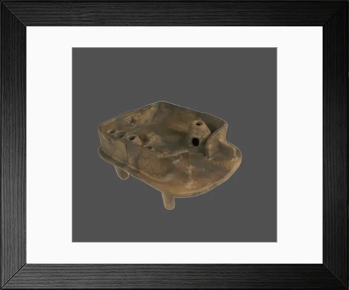 Framed Print : Model of a House, 3800-3600 BC. Artist: Prehistoric Russian Culture Framed Print : Model of a House, 3800-3600 BC. Artist: Prehistoric Russian Culture