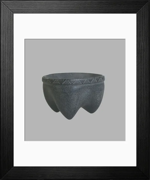 Framed Print : Mortar, 4500-3000 BC. Artist: Prehistoric Russian Culture Framed Print : Mortar, 4500-3000 BC. Artist: Prehistoric Russian Culture