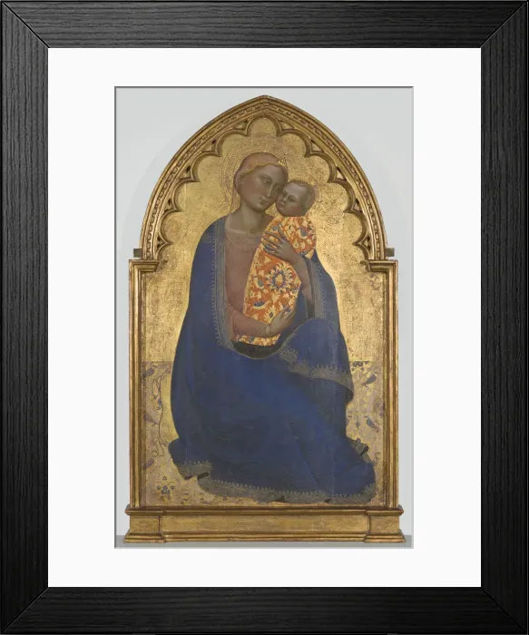 Framed Print : The Virgin of Humility, 1365-1370. Artist: Jacopo di Cione (1325-1399) Framed Print : The Virgin of Humility, 1365-1370. Artist: Jacopo di Cione (1325-1399)