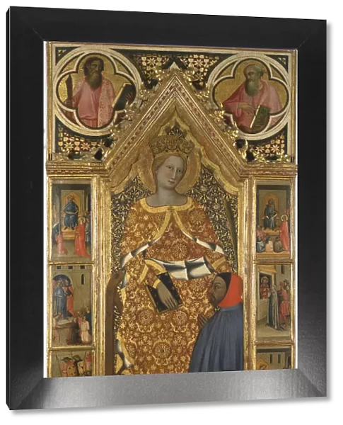 Saint Catherine with scenes from her life, End of 14th cen. Artist: Giovanni del Biondo (active 1356-1399)