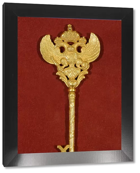 Key of a Chamberlain at the Imperial Court of Russia, Late 18th cent. Artist: Historic Object