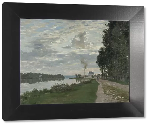La Promenade d Argenteuil. Artist: Monet, Claude (1840-1926)