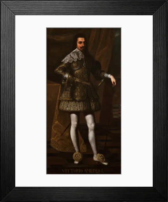 Framed Print : Victor Amadeus I (1587-1637), Duke of Savoy. Artist: Anonymous Framed Print : Victor Amadeus I (1587-1637), Duke of Savoy. Artist: Anonymous