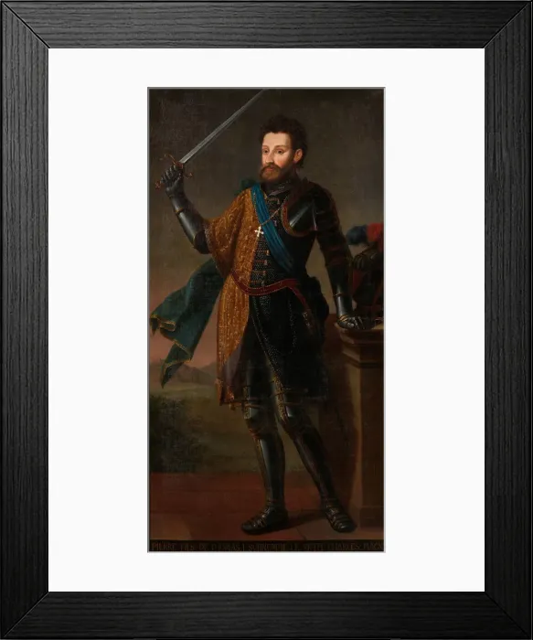Framed Print : Peter II (1203-1268), Count of Savoy. Artist: Anonymous Framed Print : Peter II (1203-1268), Count of Savoy. Artist: Anonymous