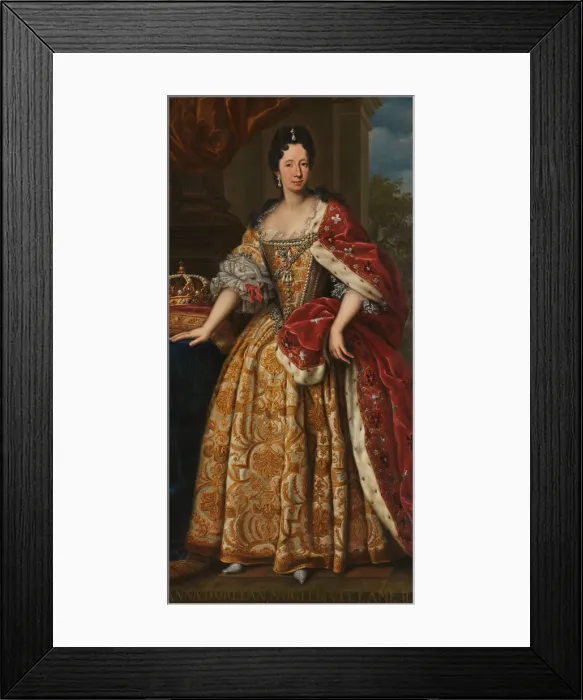 Framed Print : Anne Marie d Orleans (1669-1728), Duchess of Savoy. Artist: Anonymous Framed Print : Anne Marie d Orleans (1669-1728), Duchess of Savoy. Artist: Anonymous
