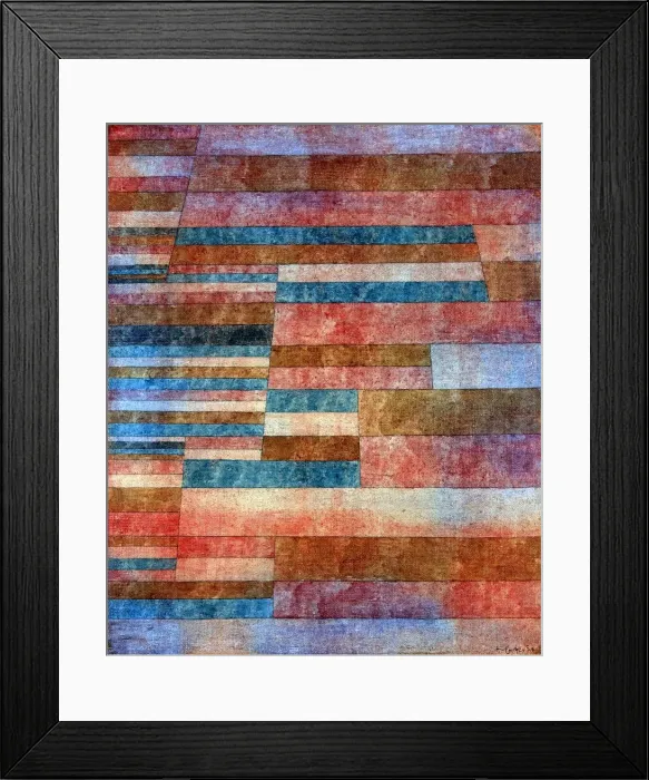 Framed Print : Steps. Artist: Klee, Paul (1879-1940) Framed Print : Steps. Artist: Klee, Paul (1879-1940)