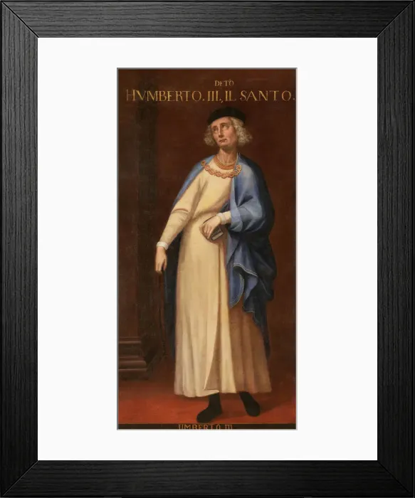 Framed Print : Humbert III (1135-1189), Count of Savoy. Artist: Anonymous Framed Print : Humbert III (1135-1189), Count of Savoy. Artist: Anonymous