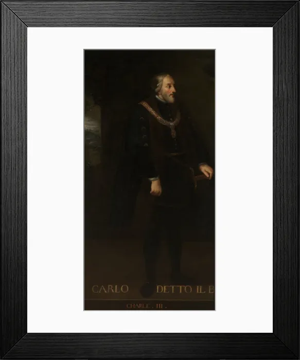 Framed Print : Charles III of Savoy (1486-1553). Artist: Anonymous Framed Print : Charles III of Savoy (1486-1553). Artist: Anonymous