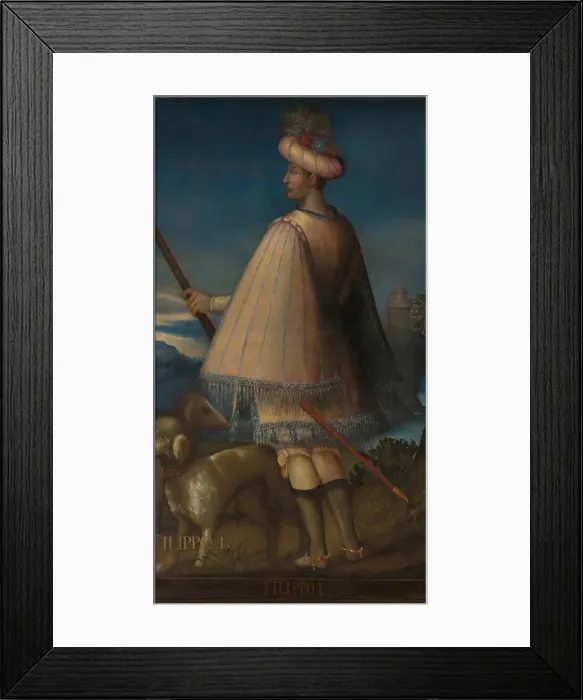 Framed Print : Philip I (1207-1285), Count of Savoy. Artist: Anonymous Framed Print : Philip I (1207-1285), Count of Savoy. Artist: Anonymous