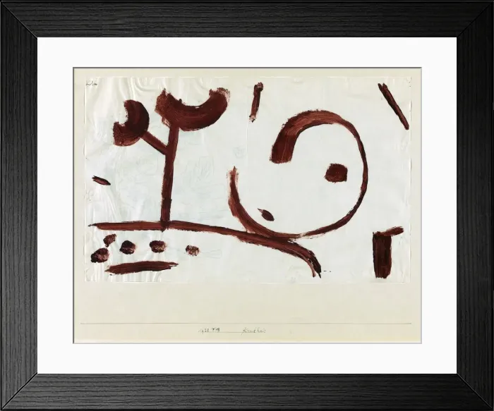 Framed Print : Childhood (Kindheit), 1938. Artist: Klee, Paul (1879-1940) Framed Print : Childhood (Kindheit), 1938. Artist: Klee, Paul (1879-1940)