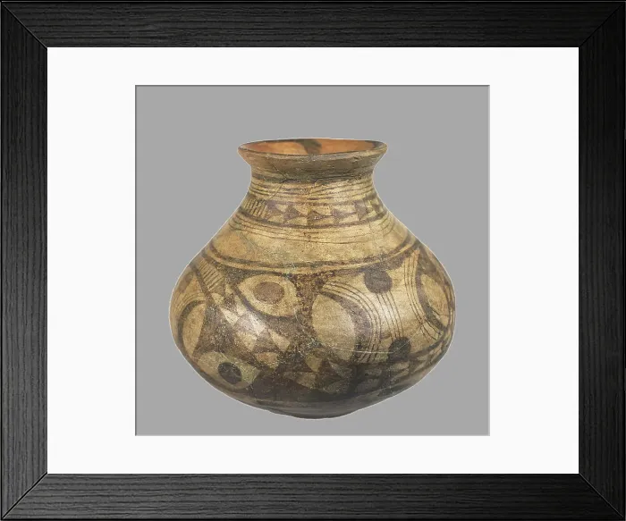 Framed Print : Vessel, 3800-3600 BC. Artist: Prehistoric Russian Culture Framed Print : Vessel, 3800-3600 BC. Artist: Prehistoric Russian Culture