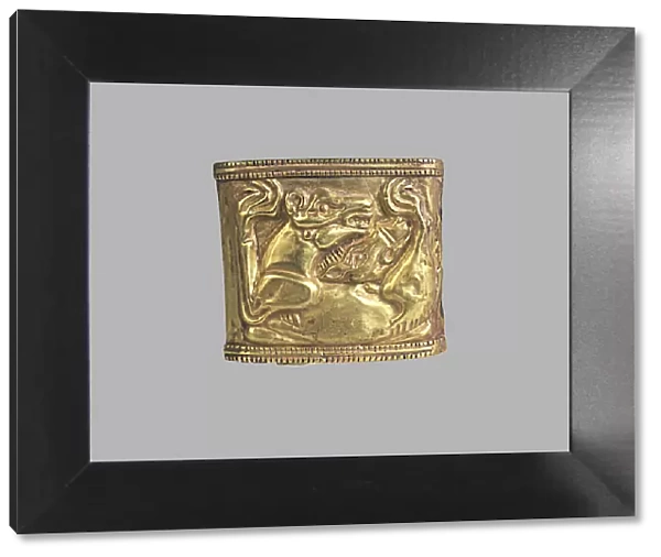 Cover to Sword Sheath, 5th cen. BC. Artist: Scythian Art