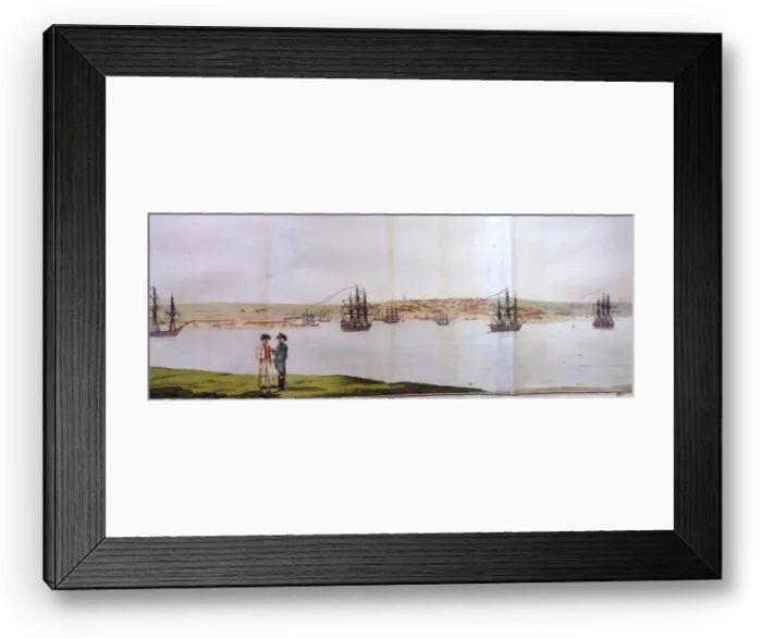 Framed Print : Port of Sevastopol. From Travels through the southern provinces of the Russian empire in 1793 and 1 Artist: Tardieu, Pierre Francois (1752-1798) Framed Print : Port of Sevastopol. From Travels through the southern provinces of the Russian empire in 1793 and 1 Artist: Tardieu, Pierre Francois (1752-1798)
