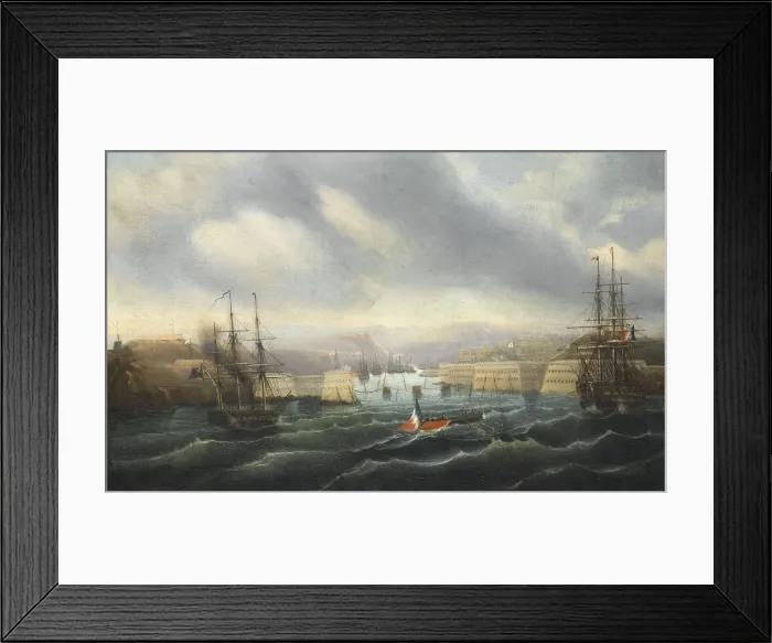 Framed Print : The Siege of Sevastopol, ca 1856-1857. Artist: Durand-Brager, Jean-Baptiste (1814-1879) Framed Print : The Siege of Sevastopol, ca 1856-1857. Artist: Durand-Brager, Jean-Baptiste (1814-1879)