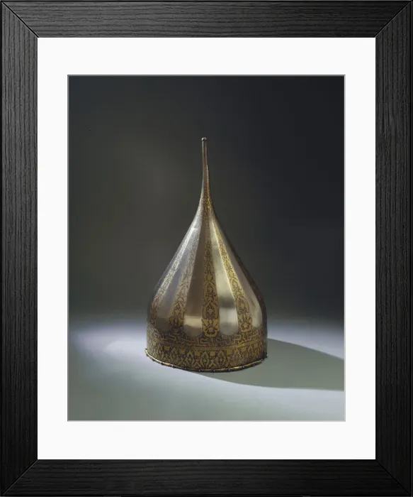 Framed Print : Helmet of the Tsar Ivan IV, before 1547. Artist: Ancient Russian Art Framed Print : Helmet of the Tsar Ivan IV, before 1547. Artist: Ancient Russian Art