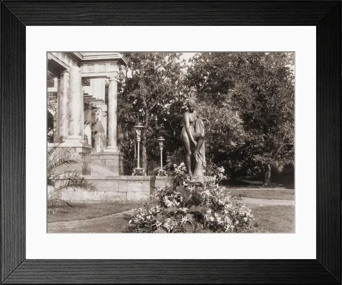 Framed Print : The Olga Island Theatre at Peterhof, 1897. Artist: Petrov, Nikolai (1876-1940) Framed Print : The Olga Island Theatre at Peterhof, 1897. Artist: Petrov, Nikolai (1876-1940)