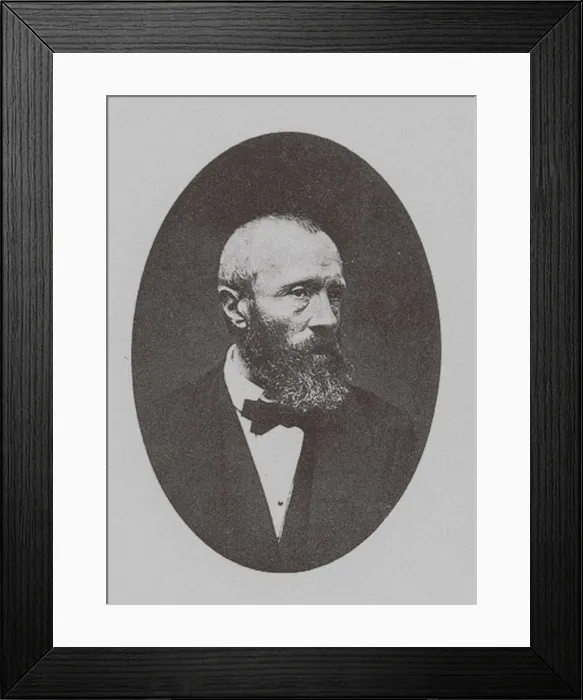 Framed Print : Etienne Joseph Theophile Thore-Burger (1807-1869), ca 1865. Artist: Nadar, Felix (1820-1910) Framed Print : Etienne Joseph Theophile Thore-Burger (1807-1869), ca 1865. Artist: Nadar, Felix (1820-1910)
