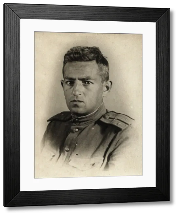 Framed Print : Iosif Abramovich Rappoport (1912-1990), 1941-1942. Artist: Anonymous Framed Print : Iosif Abramovich Rappoport (1912-1990), 1941-1942. Artist: Anonymous