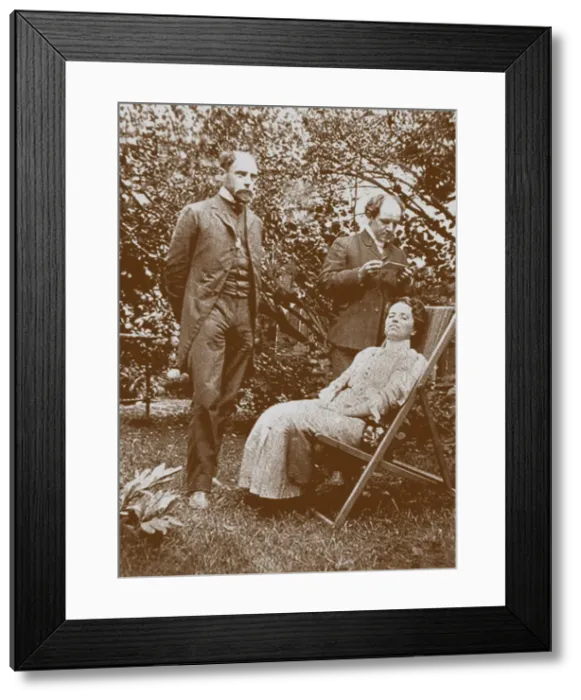 Framed Print : Emil, Anna and Nikolai Medtner, 1900s. Artist: Anonymous Framed Print : Emil, Anna and Nikolai Medtner, 1900s. Artist: Anonymous