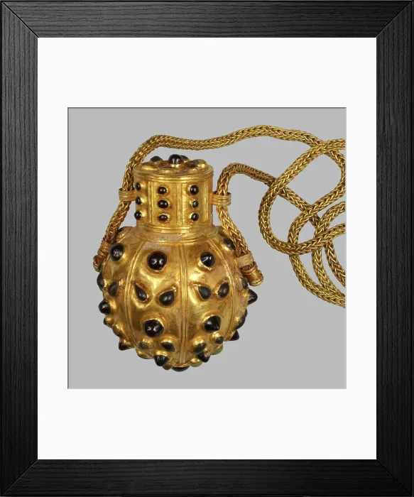 Framed Print : Bottle-Amulet, 3-2 century BC. Artist: Ancient jewelry Framed Print : Bottle-Amulet, 3-2 century BC. Artist: Ancient jewelry