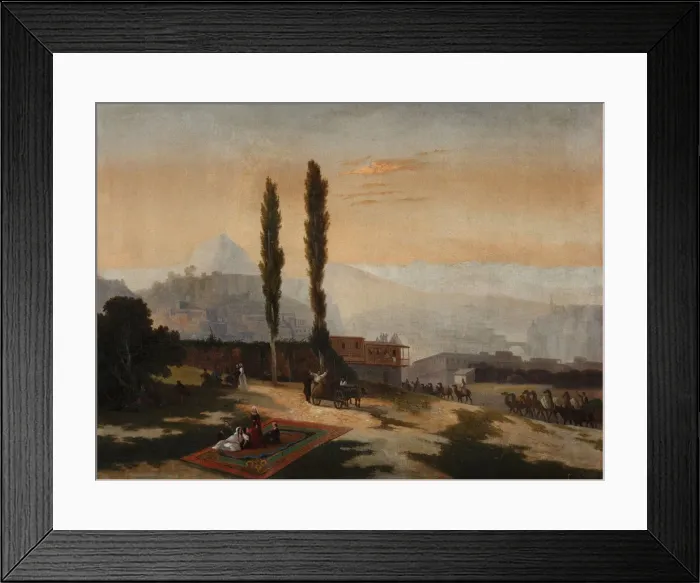 Framed Print : View of Tiflis, 1890. Artist: Anonymous Framed Print : View of Tiflis, 1890. Artist: Anonymous
