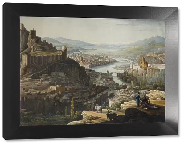 View of Tiflis, End 1830s. Artist: Chernetsov, Nikanor Grigoryevich (1805-1879)