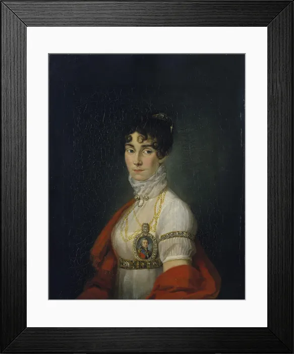 Framed Print : Portrait of the Actress and Singer, Countess Praskovya Sheremetyeva (Zhemchugova) (1768-1803), Early Artist: Anonymous Framed Print : Portrait of the Actress and Singer, Countess Praskovya Sheremetyeva (Zhemchugova) (1768-1803), Early Artist: Anonymous
