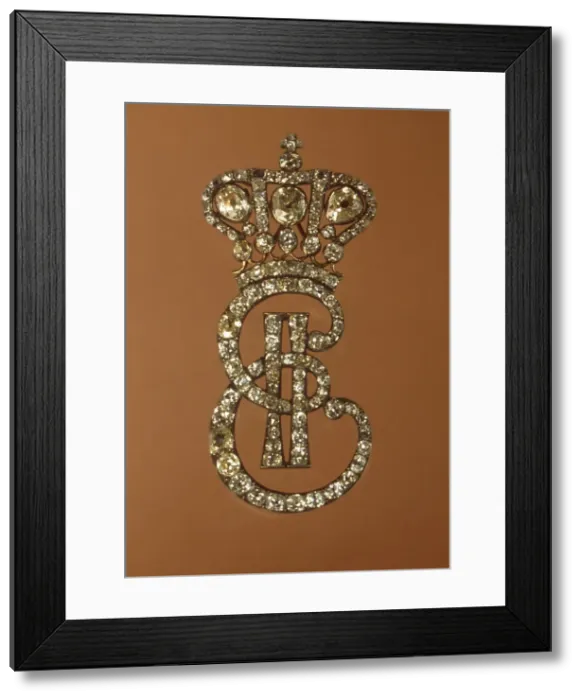 Framed Print : Catherine IIs Monogram for the Maids of Honour, Between 1775 and 1780. Artist: Orders, decorations and medals Framed Print : Catherine IIs Monogram for the Maids of Honour, Between 1775 and 1780. Artist: Orders, decorations and medals