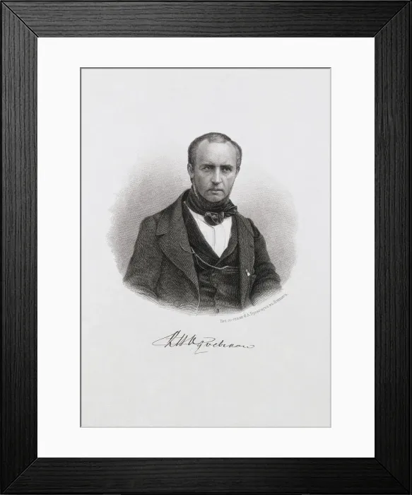 Framed Print : Portrait of Prince Vladimir Fyodorovich Odoyevsky (1803-1869), c. 1874. Artist: Anonymous Framed Print : Portrait of Prince Vladimir Fyodorovich Odoyevsky (1803-1869), c. 1874. Artist: Anonymous