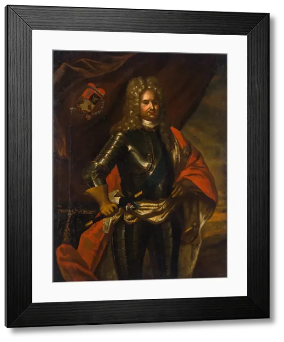 Framed Print : Portrait of Prince Anikita Ivanovich Repnin (1668-1726), 1724. Artist: Anonymous Framed Print : Portrait of Prince Anikita Ivanovich Repnin (1668-1726), 1724. Artist: Anonymous