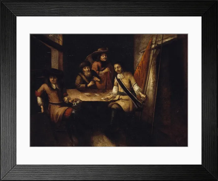 Framed Print : Peter I in Holland, 1690s. Artist: Anonymous Framed Print : Peter I in Holland, 1690s. Artist: Anonymous