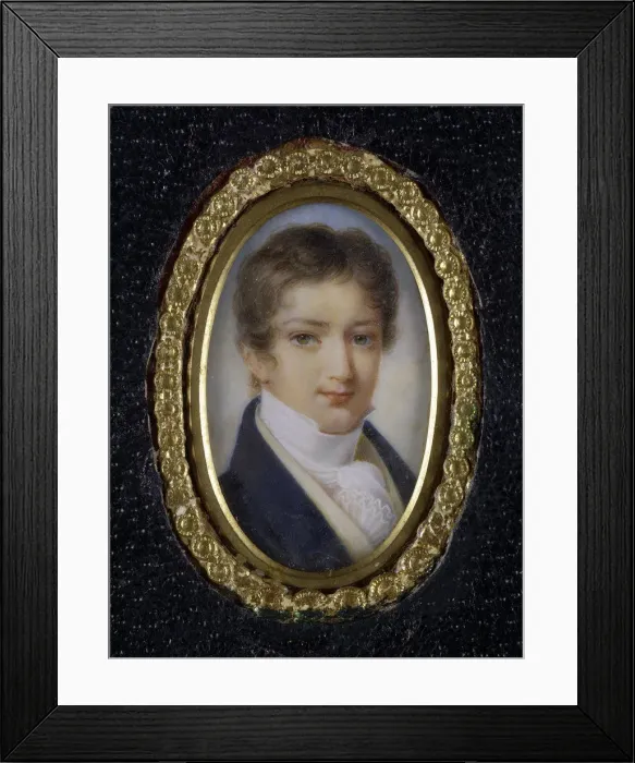 Framed Print : Portrait of Prince Dmitry Petrovich Volkonsky (1805-1859), First quarter of 19th century. Artist: Anonymous Framed Print : Portrait of Prince Dmitry Petrovich Volkonsky (1805-1859), First quarter of 19th century. Artist: Anonymous