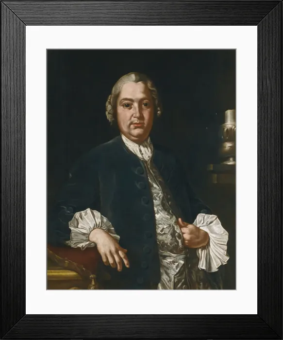 Framed Print : Portrait of the composer Niccolo Jommelli (1714-1774). Artist: Bonito, Giuseppe (1707-1789) Framed Print : Portrait of the composer Niccolo Jommelli (1714-1774). Artist: Bonito, Giuseppe (1707-1789)