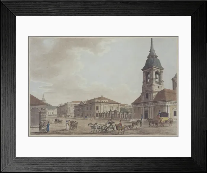 Framed Print : Liteyny Avenue in St. Petersburg, 1790. Artist: Malton, Thomas, the Elder (1726?1801) Framed Print : Liteyny Avenue in St. Petersburg, 1790. Artist: Malton, Thomas, the Elder (1726?1801)