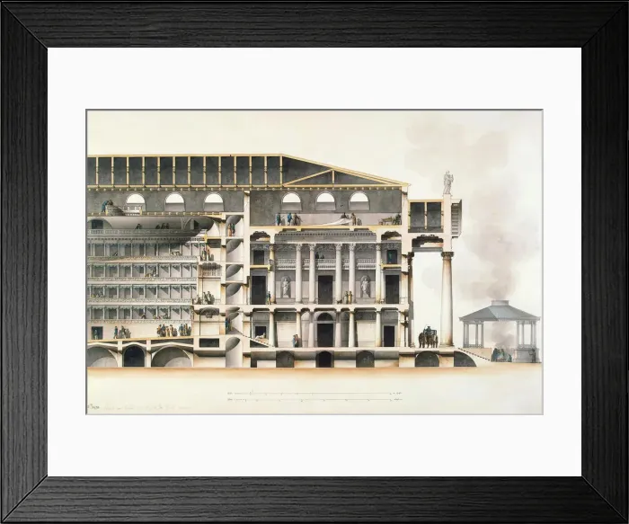 Framed Print : The Saint Petersburg Imperial Bolshoi Kamenny Theatre, Early 19th century. Artist: Quarenghi, Giacomo Antonio Domenico (1744-1817) Framed Print : The Saint Petersburg Imperial Bolshoi Kamenny Theatre, Early 19th century. Artist: Quarenghi, Giacomo Antonio Domenico (1744-1817)