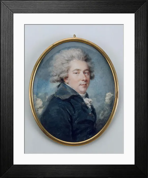 Framed Print : Portrait of Count Alexander Lvovich Naryshkin (1760-1826), 1790s. Artist: Ritt, Augustin Christian (1765-1799) Framed Print : Portrait of Count Alexander Lvovich Naryshkin (1760-1826), 1790s. Artist: Ritt, Augustin Christian (1765-1799)