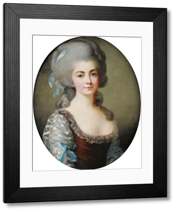 Framed Print : Portrait of the opera singer Antoinette Saint-Huberty (1756-1812), c. 1780. Artist: Vigee-Lebrun, Marie Louise Elisabeth (1755-1842) Framed Print : Portrait of the opera singer Antoinette Saint-Huberty (1756-1812), c. 1780. Artist: Vigee-Lebrun, Marie Louise Elisabeth (1755-1842)