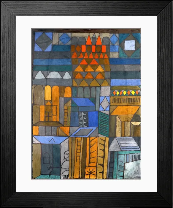 Framed Print : Incipient Coolness, 1937. Artist: Klee, Paul (1879-1940) Framed Print : Incipient Coolness, 1937. Artist: Klee, Paul (1879-1940)