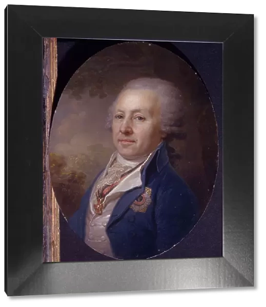 Portrait of baron Alexei Ivanovich Vasilyev (1742-1807), 1794. Artist: Borovikovsky, Vladimir Lukich (1757-1825)